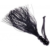 Черная силиконовая плетка - 25,4 см. - Boys of Toys - купить с доставкой в Красногорске