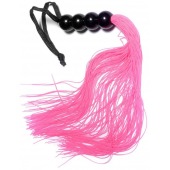 Розовая силиконовая плеть - 35,5 см. - Boys of Toys - купить с доставкой в Красногорске