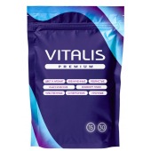 Ребристые презервативы VITALIS Premium Ribbed - 15 шт. - Vitalis - купить с доставкой в Красногорске