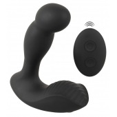 Черный вибростимулятор простаты RC Prostate Massager - 13,1 см. - Orion - в Красногорске купить с доставкой