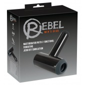 Черный мастурбатор с удобной ручкой Masturbator with 2 Functions - Orion - в Красногорске купить с доставкой