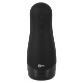 Черный вибромастурбатор с подогревом Masturbator with 3 Functions - Orion - в Красногорске купить с доставкой