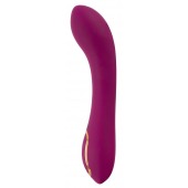 Лиловый вибратор с функцией расширения Inflatable Vibrator - 21,1 см. - Orion