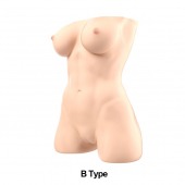 Телесный мастурбатор-торс Jessica B - Naked Factory - в Красногорске купить с доставкой