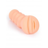 Телесный мастурбатор-вагина с эрекционными кольцами в комплекте - Sexy Girl - в Красногорске купить с доставкой