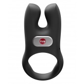 Черное эрекционное виброкольцо Nos - Fun Factory - в Красногорске купить с доставкой