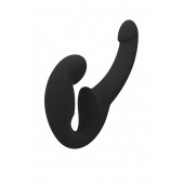 Черный безремневой страпон Share Lite - Fun Factory - купить с доставкой в Красногорске