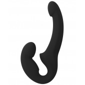 Черный безремневой страпон Share Lite - Fun Factory - купить с доставкой в Красногорске