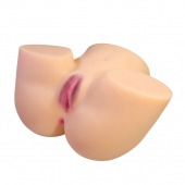 Телесный мастурбатор Liora с 2 любовными тоннелями - Baile - в Красногорске купить с доставкой