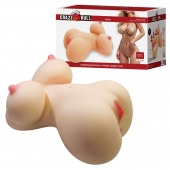 Телесный мастурбатор-торс Fiona - Baile - в Красногорске купить с доставкой