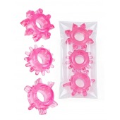 Комплект из трех розовых эрекционных колец - Erowoman-Eroman - в Красногорске купить с доставкой