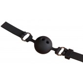 Малый силиконовый кляп-шар на ремешках - Orion - купить с доставкой в Красногорске