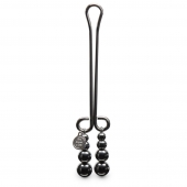 Зажим для клитора с бусинами Just Sensation Beaded Clitoral Clamp - Fifty Shades of Grey - купить с доставкой в Красногорске
