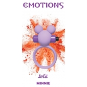 Сиреневое эрекционное виброколечко Emotions Minnie - Lola Games - в Красногорске купить с доставкой