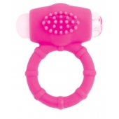 Розовое эрекционное виброкольцо A-toys - A-toys - в Красногорске купить с доставкой
