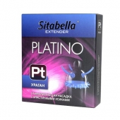 Стимулирующая насадка с усиками и шипиками Platino  Ураган - Sitabella - купить с доставкой в Красногорске