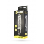 Прозрачная насадка с петлёй для фиксации - 14 см. - ToyFa - в Красногорске купить с доставкой