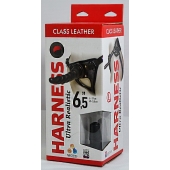 Насадка-фаллоимитатор на кожаных трусиках Harness Ultra Realistic 6,5  - 18,5 см. - LOVETOY (А-Полимер) - купить с доставкой в Красногорске