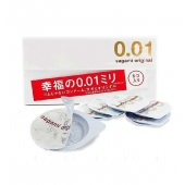 Супер тонкие презервативы Sagami Original 0.01 - 5 шт. - Sagami - купить с доставкой в Красногорске