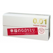 Супер тонкие презервативы Sagami Original 0.01 - 5 шт. - Sagami - купить с доставкой в Красногорске