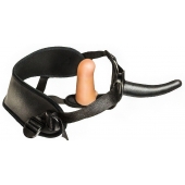 Женский страпон с вагинальной пробкой Woman Strap - 12 см. - LOVETOY (А-Полимер) - купить с доставкой в Красногорске