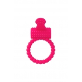Розовое силиконовое виброкольцо A-toys - A-toys - в Красногорске купить с доставкой