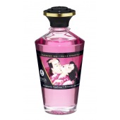 Массажное интимное масло с ароматом малины - 100 мл. - Shunga - купить с доставкой в Красногорске