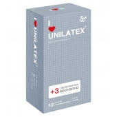 Презервативы с точками Unilatex Dotted - 12 шт. + 3 шт. в подарок - Unilatex - купить с доставкой в Красногорске