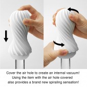 Мастурбатор FLEX Rocky Black с плотным рельефом - Tenga - в Красногорске купить с доставкой