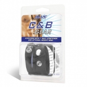 Утяжка для мошонки и пениса Cock Ring With 1  Ball Stretcher And Optional Weight Ring - BlueLine - купить с доставкой в Красногорске