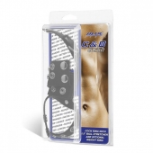 Утяжка на пенис и мошонку Cock Ring With 1.5  Ball Stretcher And Optional Weight Ring - BlueLine - купить с доставкой в Красногорске