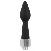 Чёрная анальная насадка для душа Anal Douche Rear Splash - Orion - купить с доставкой в Красногорске