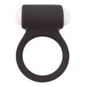 Чёрное эрекционное виброкольцо LIT-UP SILICONE STIMU RING 3 BLACK - Dream Toys - в Красногорске купить с доставкой