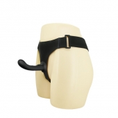Страпон с изогнутой головкой Ultra Harness Curvy Dildo - 15,8 см. - Baile - купить с доставкой в Красногорске