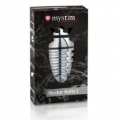 Анальный плаг для электростимуляции Hector Helix Buttplug L - 11,5 см. - MyStim - купить с доставкой в Красногорске