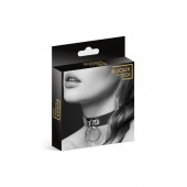 Узенький ошейник из полиуретана с кольцом - Bijoux Pour Toi - купить с доставкой в Красногорске