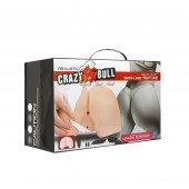 Вагина и попка с вибрацией CRAZY BULL - Baile - в Красногорске купить с доставкой