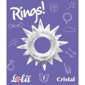 Прозрачное эрекционное кольцо Rings Cristal - Lola Games - в Красногорске купить с доставкой