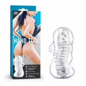 Прозрачный мастурбатор M for Men Hand Tool - Blush Novelties - в Красногорске купить с доставкой