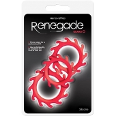Набор из 3 красных эрекционных колец Renegade Gears - NS Novelties - в Красногорске купить с доставкой