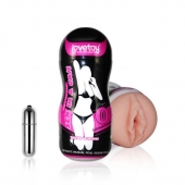 Мастурбатор-вагина Sex In A Can Vibra Vagina Tunnel - Lovetoy - в Красногорске купить с доставкой