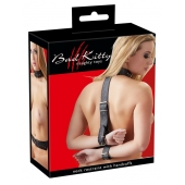 Фиксация на шею и запястья Bad Kitty Neck and Hand Restraints - Orion - купить с доставкой в Красногорске