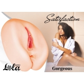 Мастурбатор с 2 тоннелями Satisfaction Gorgeous - Lola Games - в Красногорске купить с доставкой