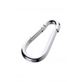 Серебристый карабин TOYFA Metal - ToyFa - купить с доставкой в Красногорске