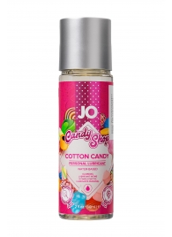 Смазка на водной основе Candy Shop Cotton Candy с ароматом сладкой ваты - 60 мл. - System JO - купить с доставкой в Красногорске