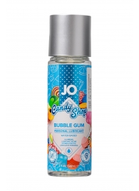Смазка на водной основе Candy Shop Bubblegum с ароматом жвачки - 60 мл. - System JO - купить с доставкой в Красногорске