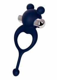 Синее виброкольцо с хвостиком JOS MICKEY - JOS - в Красногорске купить с доставкой