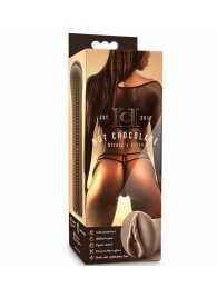 Коричневый мастубратор-вагина Nicole s Kitty - Blush Novelties - в Красногорске купить с доставкой