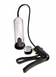 Вакуумная мужская помпа с датчиком давления Pro-Gauge Power Pump - Pipedream - в Красногорске купить с доставкой