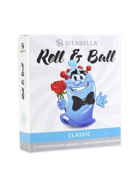 стимулирующий презерватив-насадка Roll   Ball Classic - Sitabella - купить с доставкой в Красногорске